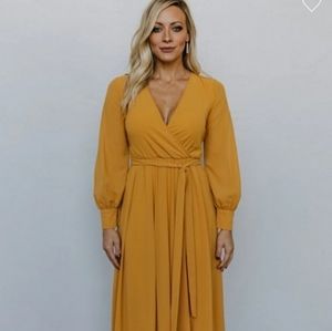 Mustard Maxi Dress
